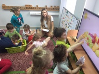 19 мая 2017г. Посещение частного детского садика Монтессори центр